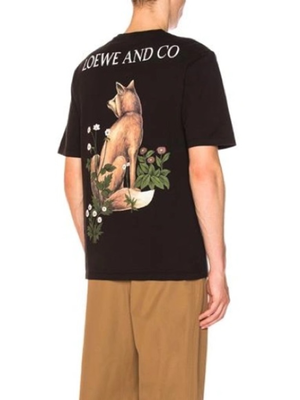 Loewe & Co William Morris Fox T-shirt